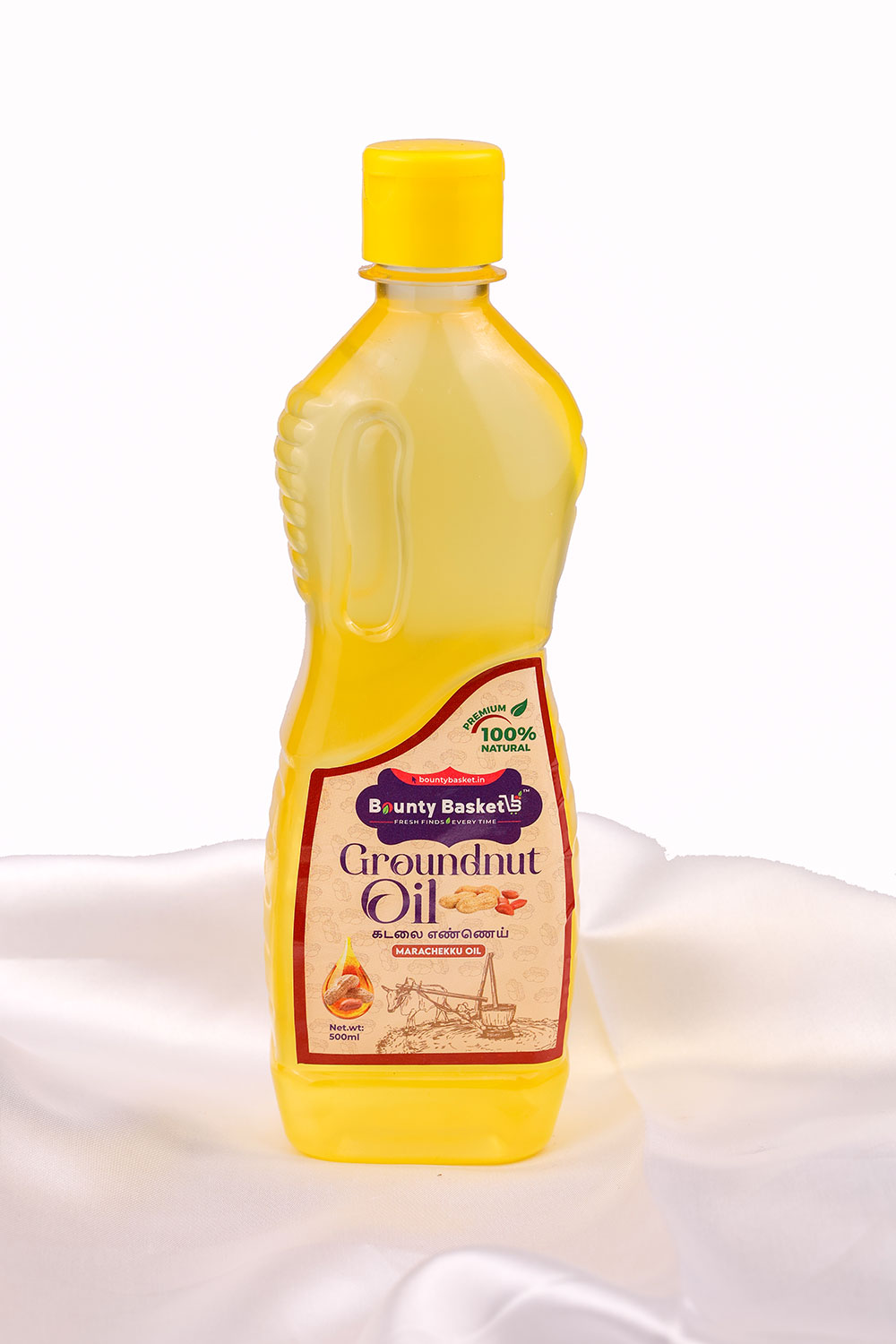 CHEKKU GROUND NUT OIL 500ML
