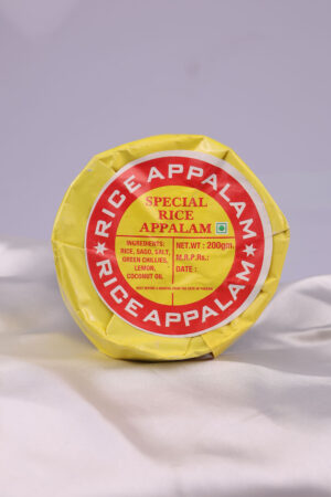 RICE APPALAM SMALL 225G