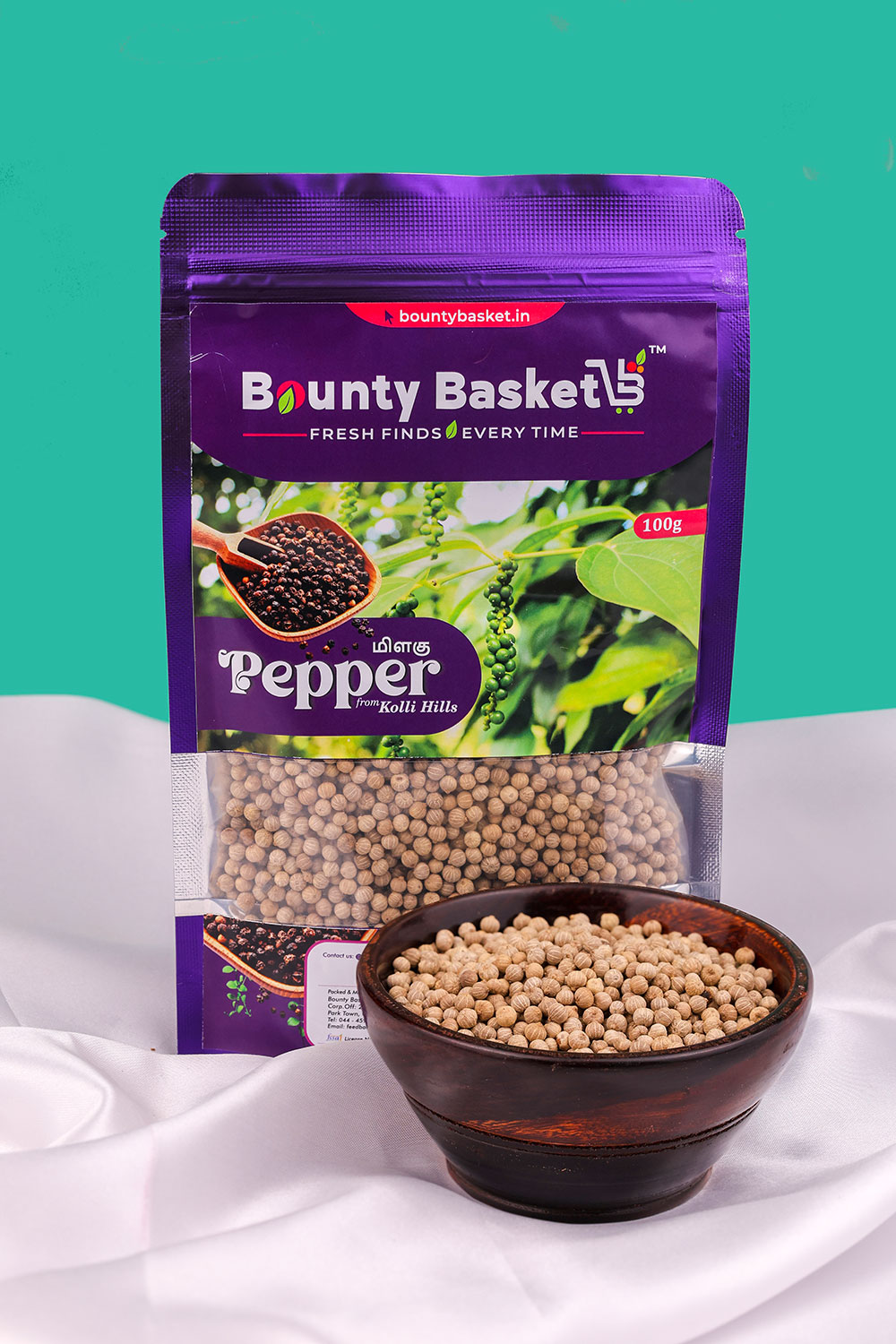 WHITE PEPPER 100G