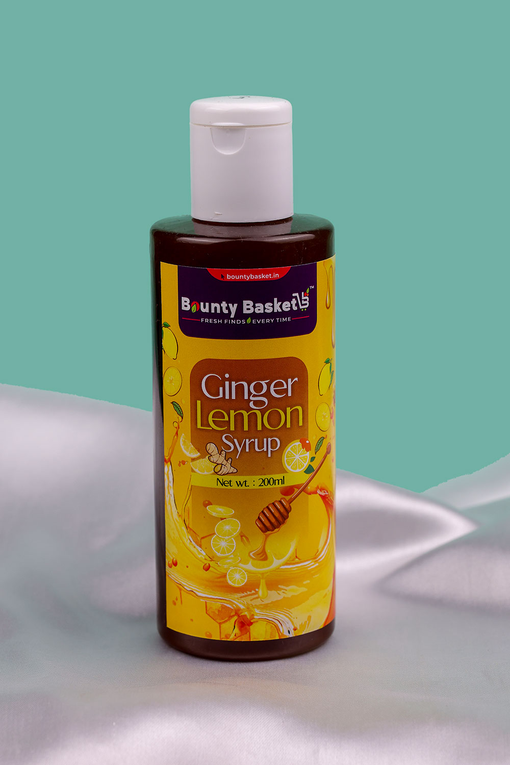 GINGER LEMON HONEY SYRUP 200ML