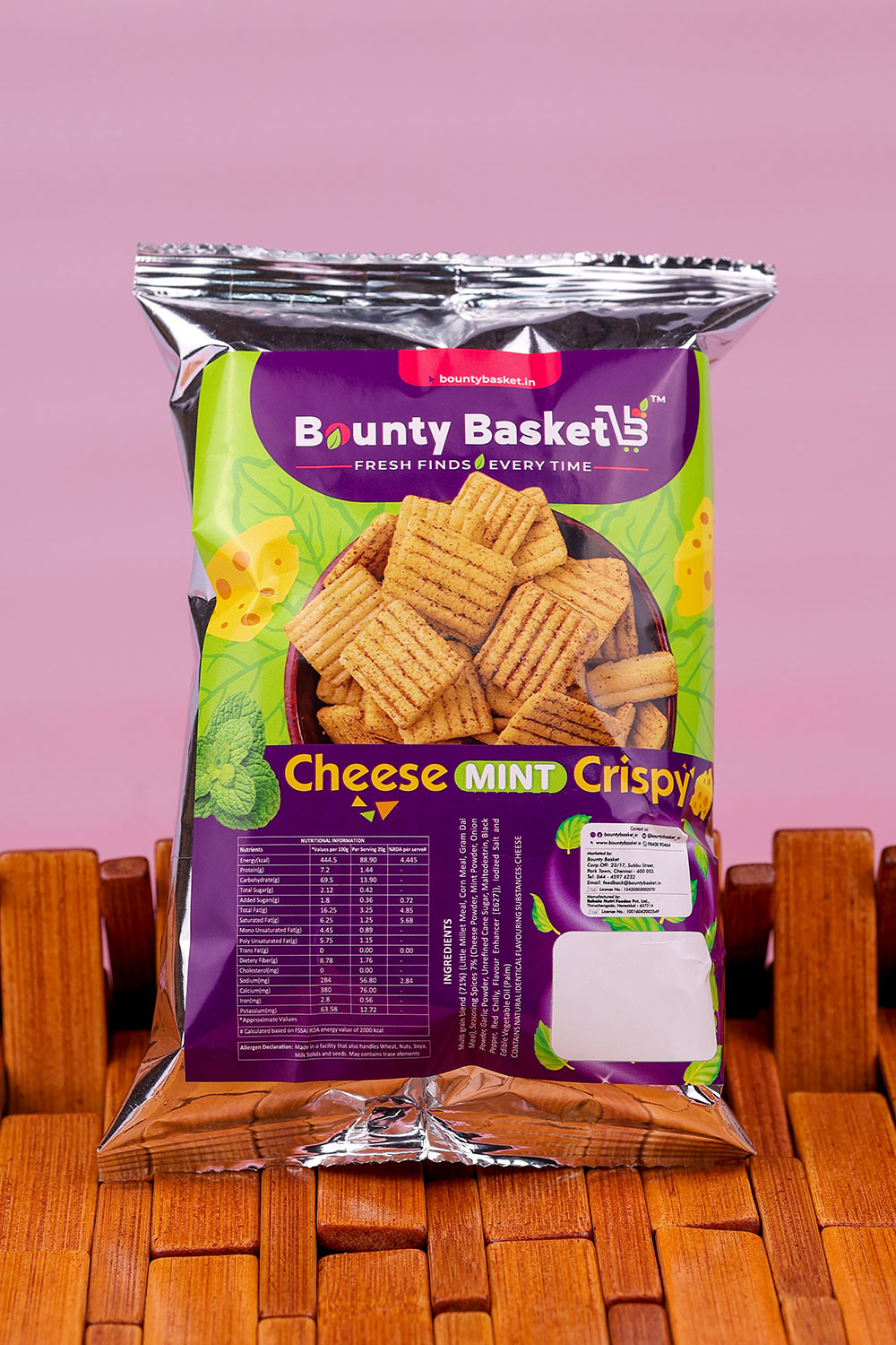 CHEESE MINT CRISPY 50G
