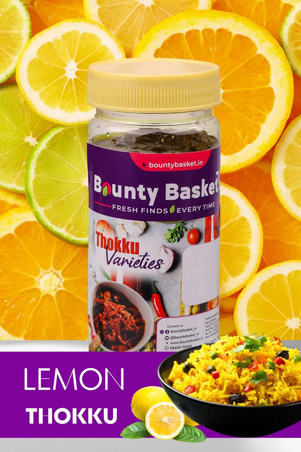 LEMON RICE THOKKU 250G