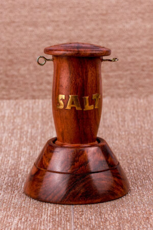 WOODEN SALTDANI (NAMAKDANI)