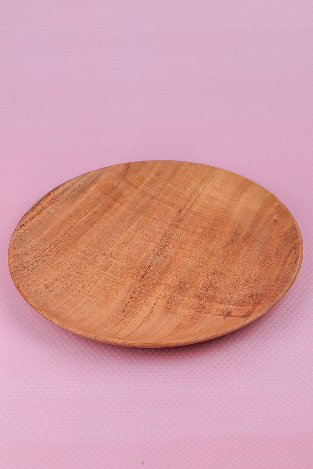 WOODEN PLATE 9 INCH